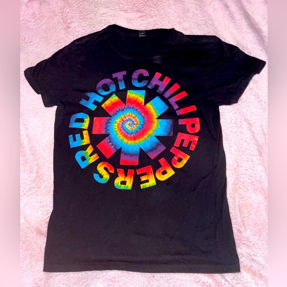 RED HOT CHILI PEPPERS | TIE DYE BAND TEE ✨